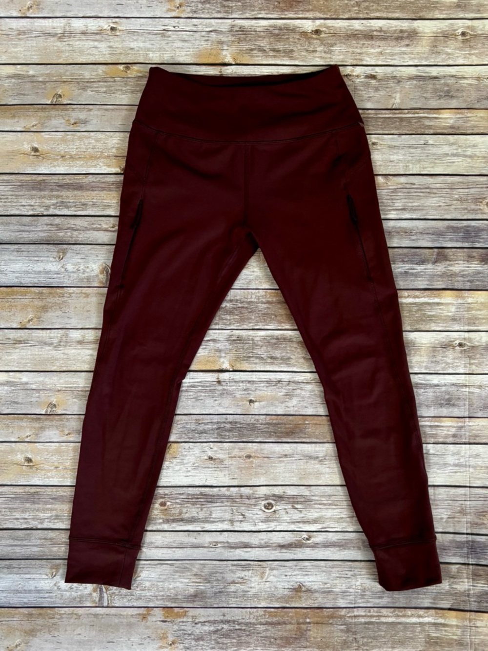 Avalanche Women Brown Leggings High Waist Outdoor Hike Large